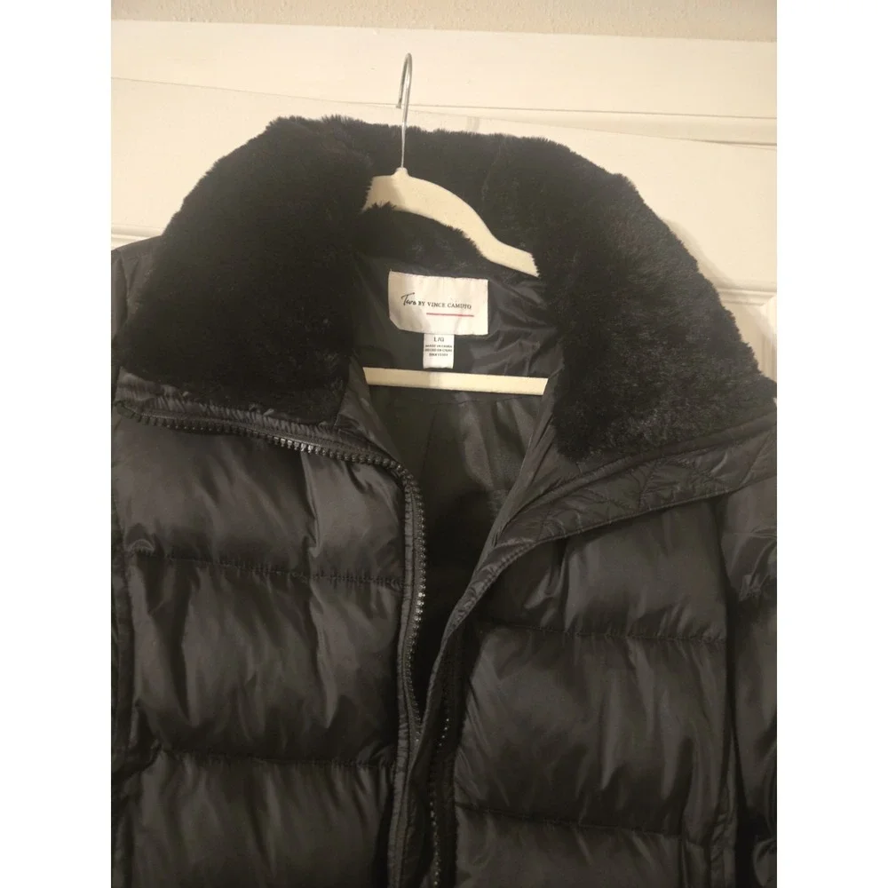 Two‎ by Vince Camuto Ladies' Hooded Belted Parka Coat |  G22